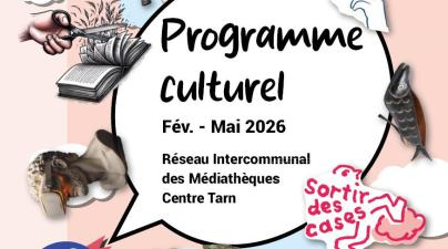 Fragment de la couverture du livret de programmation