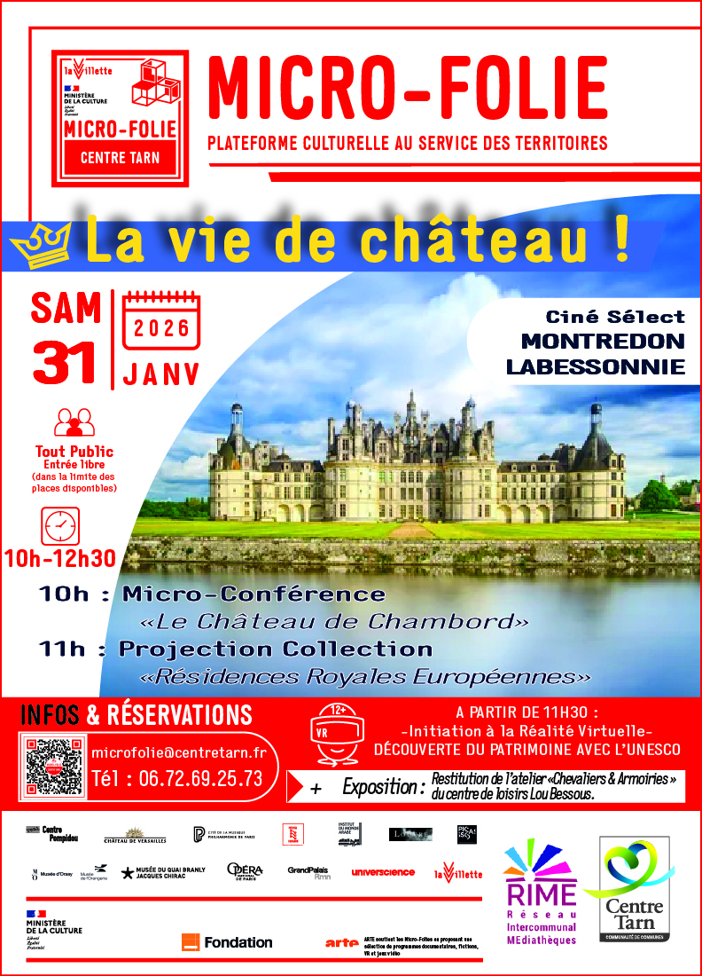 Animation Micro-Folie - Ch&acirc;teau de Chambord