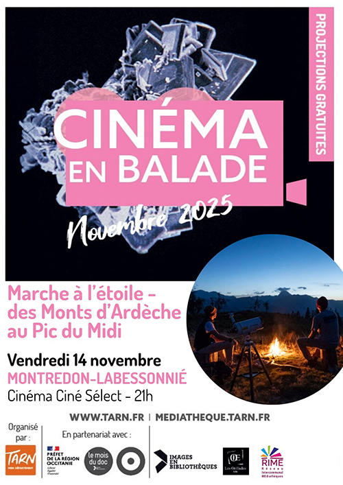 Affiche : Cinéma en balade Novembre 2025
