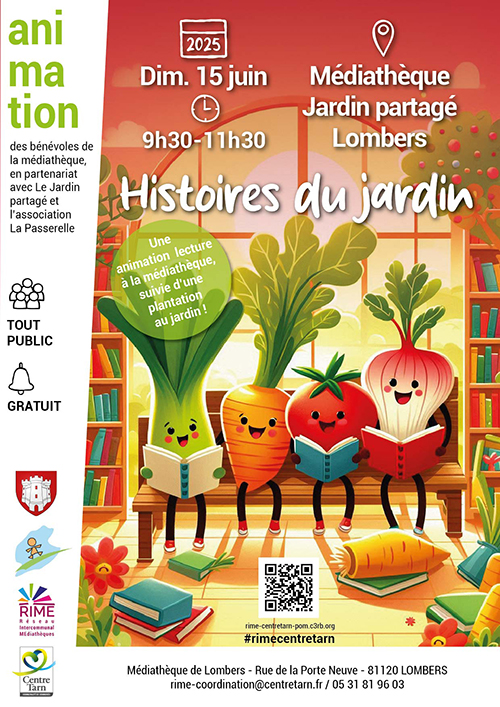 Affiche : Histoires du jardin