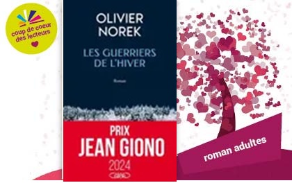 Couverture du roman avec le macaron "coup de coeur"